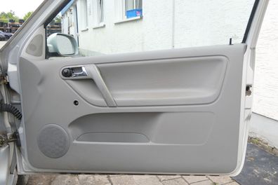 1x VW Polo 6N2 Türverkleidung Verkleidung Tür vorne rechts 2/3-Türer grau