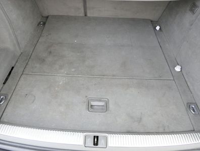 Audi A4 8E Avant Kombi Verkleidung Teppich Kofferraum dunkelgrau swing grau