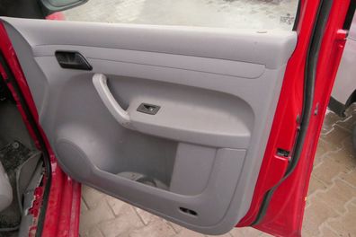 VW Caddy 3 2K Türverkleidung Verkleidung Tür vorne rechts grau anthrazit/ artgrey