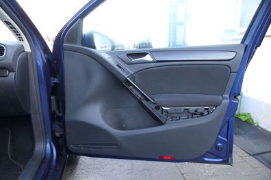 VW Golf 6 5K Türverkleidung Verkleidung Tür vorne + hinten 4-Türer