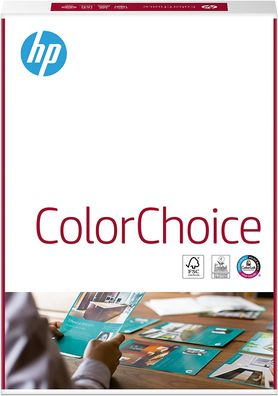 HP Color Choice CHP754 Papier FSC, 160g/ m2, A4, Paket zu 250 Bogen/ Blatt weiß