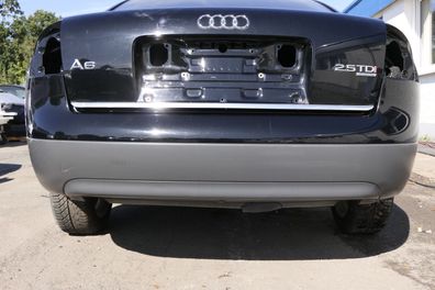 Audi A6 4B Limousine Stoßstange hinten Heckstoßstange Stoßfänger schwarz LY9B