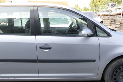 VW Touran 1T 1T3 Tür vorne rechts Beifahrertür grau silber LA7W reflexsilber II