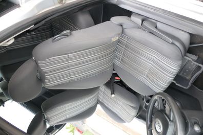 VW Fox Sitz Fahrersitz vorne links OHNEAirbag höhenverstellbar v