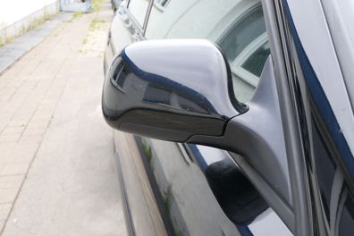 Audi A4 B5 Spiegel Außenspiegel rechts elektrisch schwarz LY9B Facelift Glas
