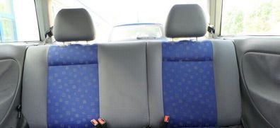 VW Polo 6N 6N2 Sitz Sitze hinten Rückbank Rücksitzbank Kopfstützen Lehne