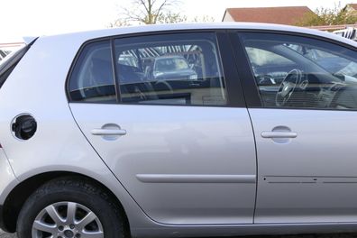 VW Golf 5 V 1K Tür Türrahmen hinten rechts 4/5-Türer grau silber LA7W reflexs