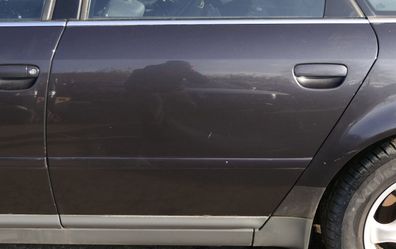 Audi A6 4B C5 Tür Türblatt hinten links grau LZ4V
