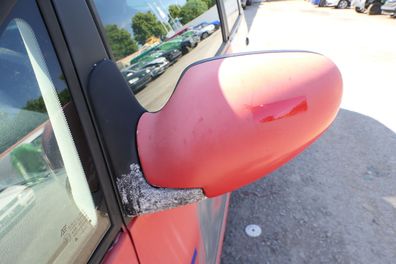VW Sharan Alhambra elektrischer Spiegel Außenspiegel links rot Galaxy WGR Ford