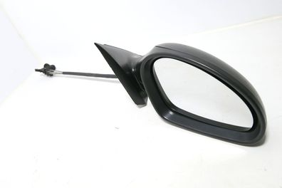 Seat Ibiza 6L mechanischer manuell Spiegel Außenspiegel rechts schwarz matt blac