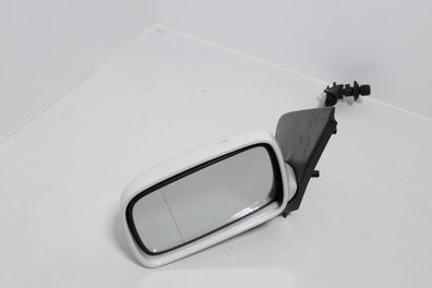 VW Polo 6N manueller manuell Spiegel Außenspiegel links mit Glas weiß LB9A Spieg