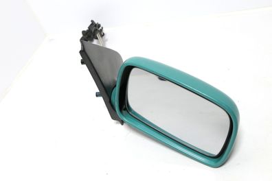 VW Polo 6N manueller manuell Spiegel Außenspiegel rechts mit Glas grün LD6D