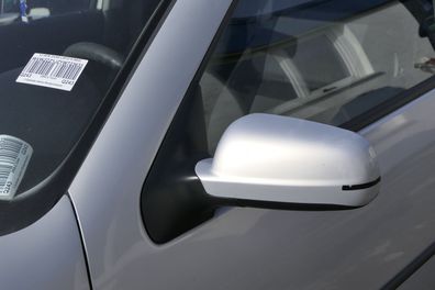 VW Golf 4 Bora manueller Spiegel vorne links Außenspiegel silber LB7Z grau