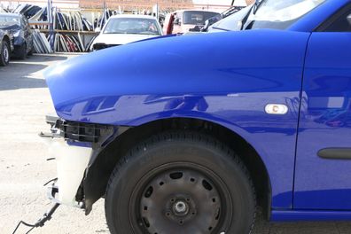 Seat Ibiza 6L Kotflügel vorne links blau LS5G bis 2010 swingblau