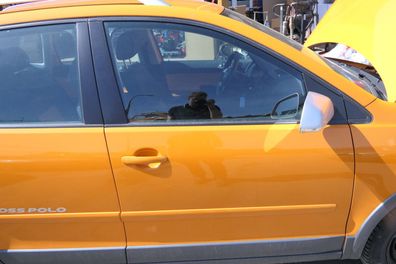 VW Polo 9N 9N3 Cross Tür vorne rechts Beifahrertür orange LD2C 4/5-Türer
