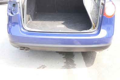 VW Passat 3C Kombi Stoßstange hinten Heckstoßstange Stoßfänger blau LA5E