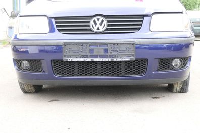 VW Polo 6N2 Stoßstange vorne Frontstoßstange Stoßfänger blau LB5N indigo NSW