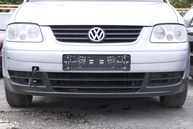 VW Touran 1T Stoßstange vorne Frontstoßstange Stoßfänger grau silber LA7W SWR