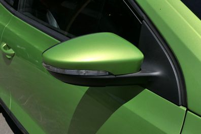 VW Scirocco 3 elektrischer Spiegel Außenspiegel rechts grün LR6T anklappbar Memo