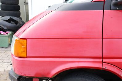 VW T4 kurze Version Kotflügel vorne links rot LY3D