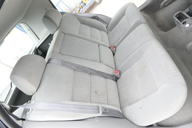 Golf 4 Limousine Sitz Rückbank Rücksitzbank Sitzfläche Kopfstützen Velour grau
