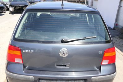 VW Golf 4 Limousine Heckklappe Kofferraumklappe Klappe hinten grau LC7V -ohneAnb