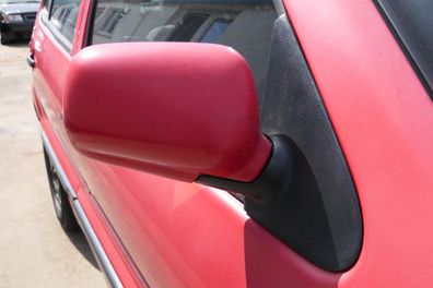 Polo 6N elektrischer elektrisch Spiegel Außenspiegel rechts rot LP3G & Glas