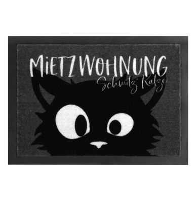 Ralf Schmitz Fußmatte - Mietzwohnung Hildegard Türmatte Schmitz' Katze 39 x 58cm