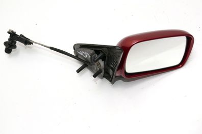 VW Polo 6N manueller manuell Spiegel Außenspiegel rechts mit Glas rot braun LC3M