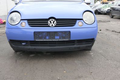 VW Lupo Stoßstange vorne Frontstoßstange Stoßfänger blau LR5A jazzblue