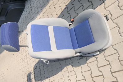 Seat Arosa VW Lupo Sitz vorne rechts Beifahrersitz höhenverstellbar blau