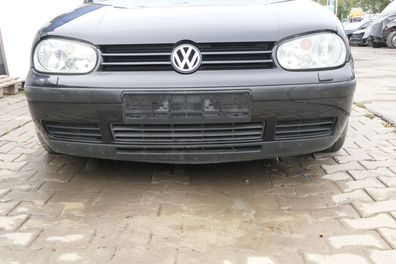 VW Golf 4 Stoßstange vorne Stoßfänger vorn vorne schwarz LC9Z schwarz SWR c