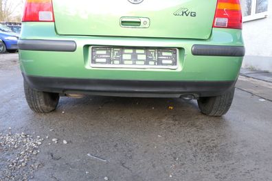 VW Golf 4 Limousine Stoßstange hinten Heckstoßstange Stoßfänger grün LA6P