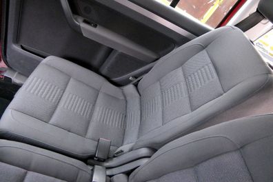 VW Touran Sitz hinten rechts (hinter Beifahrersitz) Rücksitz anthrazit - 114355