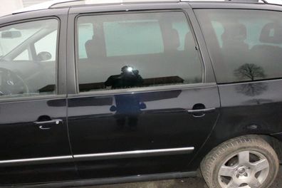 VW Sharan 7M Ford Galaxy Tür links hinten blau LC5M ab Bj.2000 Facelift
