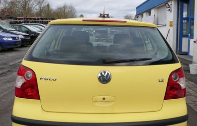 VW Polo 9N3 9N Heckklappe Kofferraumklappe Klappe gelb LD1B ohne Anbauteile