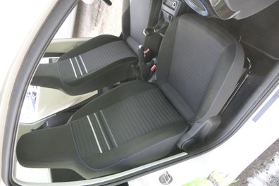 VW Up Mii Citigo Sitz Beifahrersitz vorne rechts schwarz blau 4/5-Türer