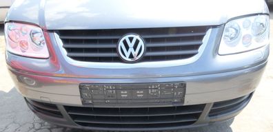 VW Touran 1T Stoßstange vorne Frontstoßstange Stoßfänger SWR grau LD7X vorn