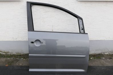 VW Touran 1T 1T3 Tür vorne rechts Beifahrertür grau LD7X - ohne Anbauteile grau
