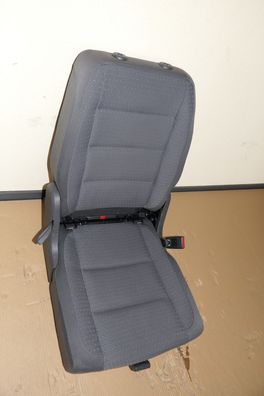 VW Touran Sitz hinten rechts (hinter Beifahrersitz) Rücksitz anthrazit - Isofix