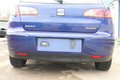 Seat Ibiza 6L Stoßstange Heckstoßstange hinten blau LS5S