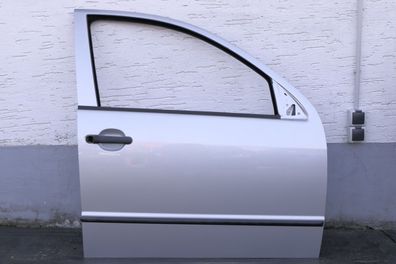 Skoda Fabia 6Y Kombi + Limousine Tür vorne rechts Beifahrertür grau silber LF7T