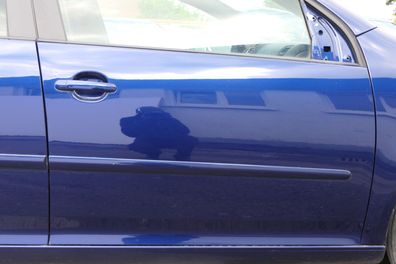 VW Golf 5 V 1K Tür vorn rechts Beifahrertür 4/5-Türer blau LD5Q nur Türblatt