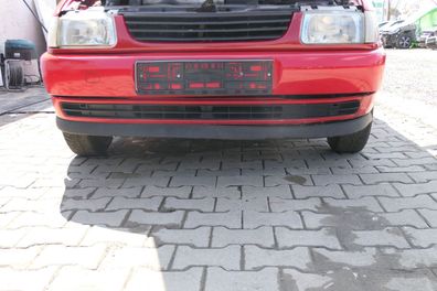 VW Polo 6N Kühlergrill Grillleiste vorne Leiste Grill rot
