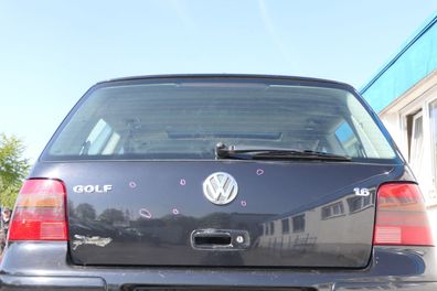 VW Golf 4 Limousine Heckklappe Kofferraumklappe Klappe hinten schwarz LC9Z ohneA
