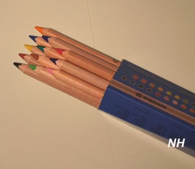 12 Buntstifte von Stockmar, ohne Schachtel, Neu, Schule, Zeichnen