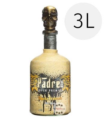 Padre Azul Tequila Reposado 3L (, 3,0 Liter) (40 % Vol., hide)