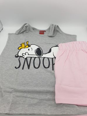 NEU Peanuts Snoopy Damen Pyjama Schlafanzug Gr. M + L