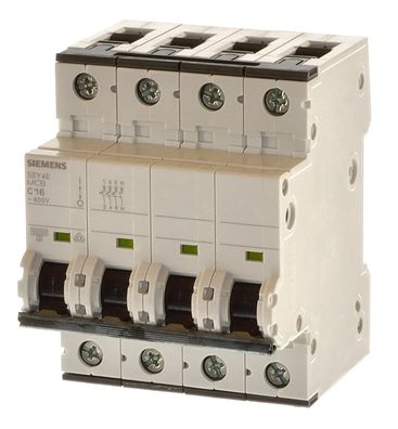 Siemens 5SY4620-7 C20 Leitungsschutzschalter 3 + N 10KA