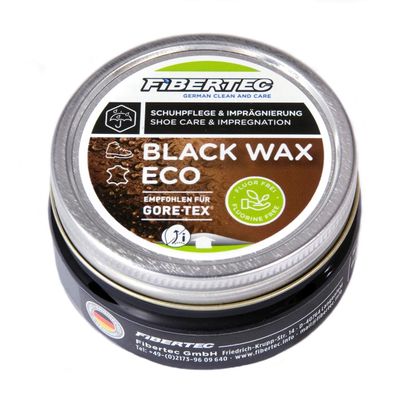 Fibertec 'Shoe Wax Eco', 100 ml, schwarz